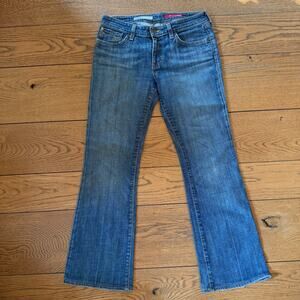 Sam and Billy Riley Low Rise Boot Cut SZ 29R USA Boho Hippie Casual